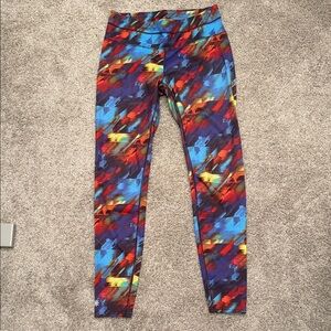 Athleta Colorful Geometric Print Leggings